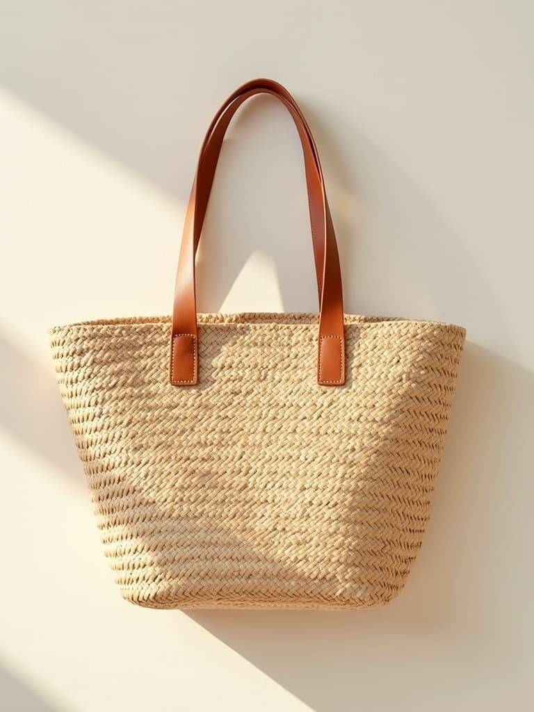 The Golfo — Woven Straw Tote